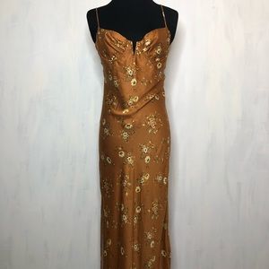 NEW Sun Becomes Her Wildflower Midi Dress S 0075